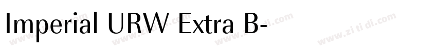 Imperial URW Extra B字体转换 Imperial URW Extra B字体转换